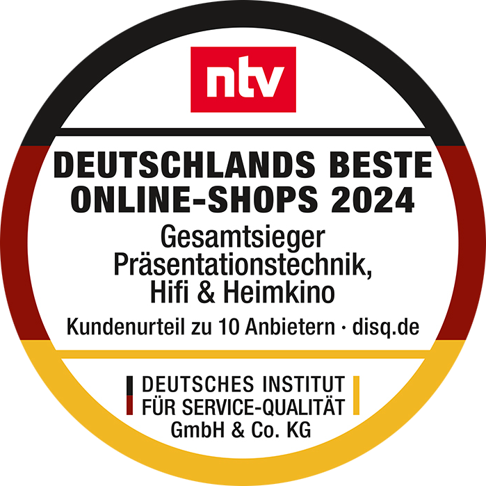 Gesamtsieger Präsentationstechnik, Hifi & Heimkino 2024