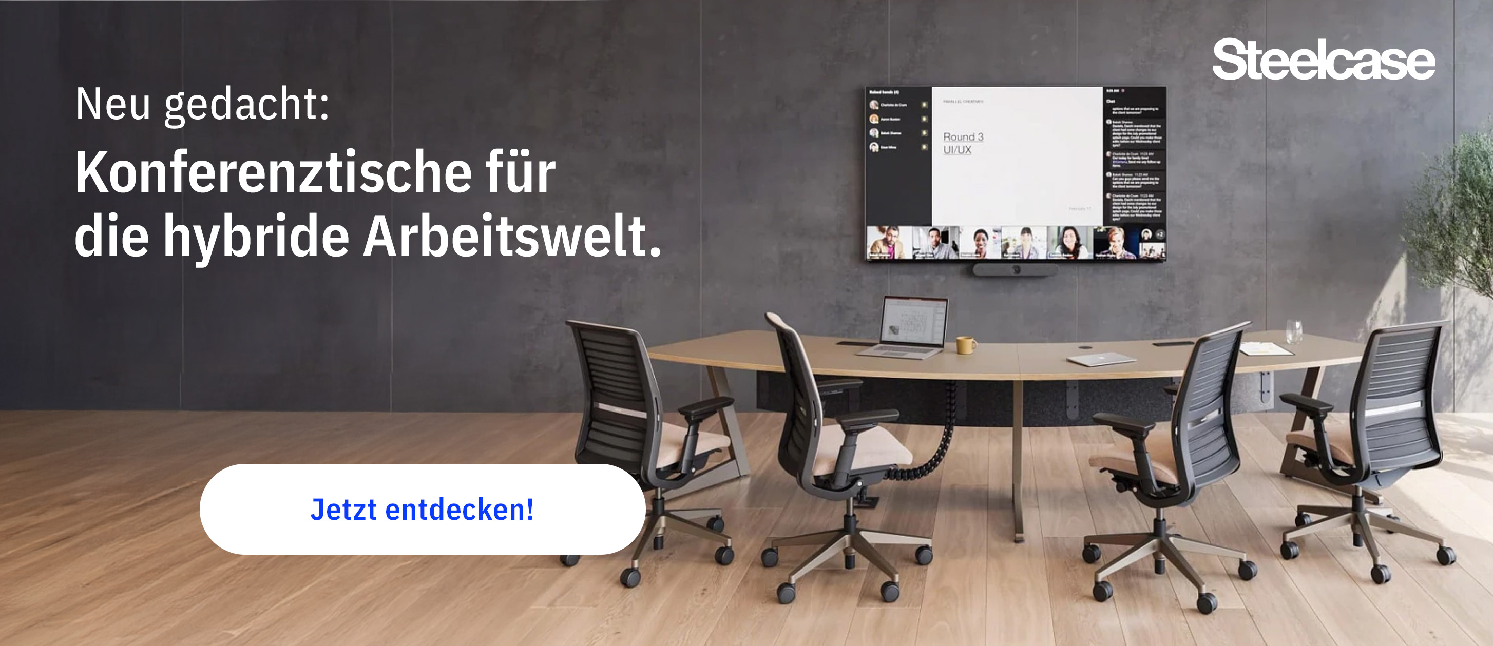 Steelcase Videokonferenztische